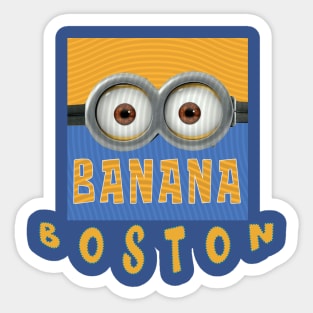 MINIONS USA BOSTON Sticker